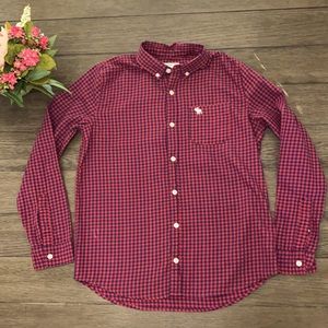 Boys button down dress shirt Abercrombie Kids